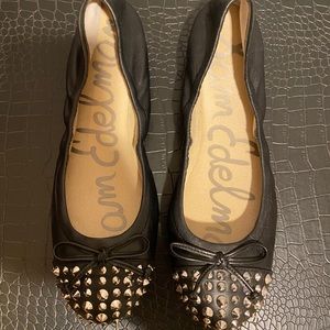 Brand new Sam Edelman black leather flats